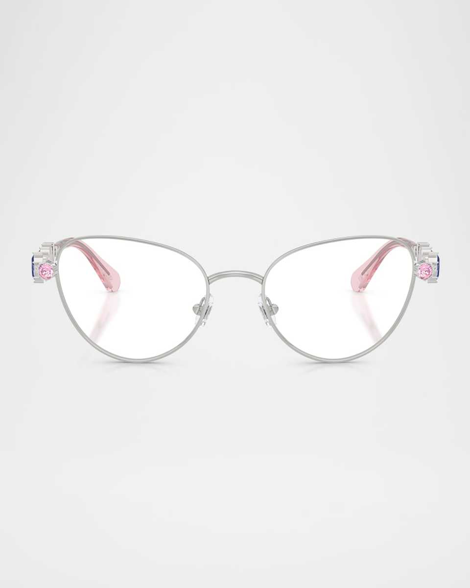 SK1024 Metal Cat-Eye Optical Glasses
